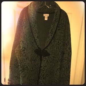 Soft Surroundings long cardigan sweater size 3x